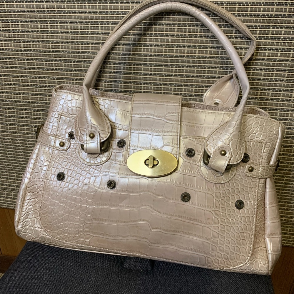Blush texture Print Bag